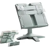 OEM Verstelbare, draaibare boekhouder voor notities, klassieke boeken, documenten, plannen, kookboeken, bladmuziek, schoolboeken en laptops