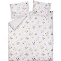 Vandyck Dekbedovertrek Soft Fields Cream Tan Satijn-200 x 200 / 220 cm | 2-Persoons