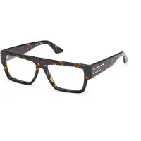 GCDS GD5052 54/15/145 Donker havana Voorzijde acetaat UNISEX GD5052