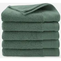 Walra Handdoek - Soft Cotton - Set van 5 - Hotel Kwaliteit - 100% katoen - 550 g/m² - 50x100 cm - Legergroen