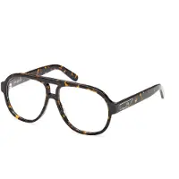 GCDS GD5053 56/13/140 Donker havana Voorzijde acetaat UNISEX GD5053