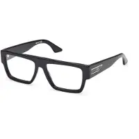 GCDS GD5052 54/15/145 Glazen Shiny zwart Voorzijde acetaat UNISEX GD5052