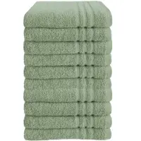 Byrklund Handdoek - Set van 10 - Hotelkwaliteit - 100% katoen (BCI) - 500 g/m² - 50x100 cm - Jade