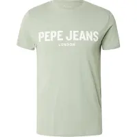 Pepe Jeans Shirt pastelgroen / wit