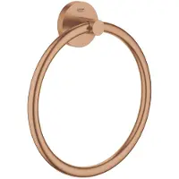 GROHE Start Handdoekring – Wandmontage – Schroeven of Lijmen – Metaal – Geborsteld Warm Sunset