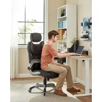 Bobbel Home - Ergonomische bureaustoel - Zwart