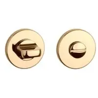 Aprile Toiletgarnituur rond 52X7mm Goud gepolijst