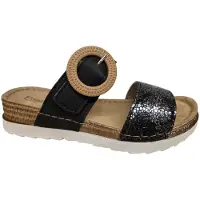 Fischer 556207 Slippers | Maat 42 Dames Zwart