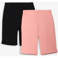 Bonprix Korte meisjes legging (set van 2) met biologisch katoen maat 128/134