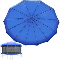 Nicole Trampoline overkapping 6ft (183 cm) – Universele trampoline tent / zonnedak / regen- en sneeuwbescherming – weerbestendige outdoor afdekking voor tuintrampoline