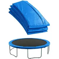 Nicole Trampoline Randbescherming Ø 244-305 cm (3 m) – UV-bestendig & Scheurbestendig Veiligheidsrandkussen van Schuimstof – Universele Trampolinerand Cover voor Tuintrampoline