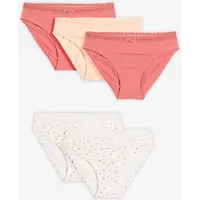 Bonprix Slip met zacht katoen en kant (set van 5) 164/170