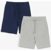 Bonprix Sweatbermuda met biologisch katoen( set van 2) maat 134