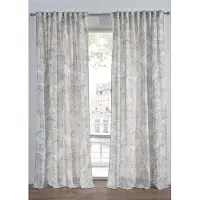 Bonprix Gordijn met bladerenprint (1 stuk) maat H/B: 225/140 cm