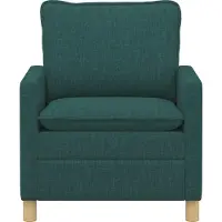 vidaXL Bank Donkergroen 76 x 81 x 87,5 cm Stof