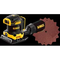 DeWalt DCW200NT-XJ (zonder accu) + Schuurstrook 115x115mm K120 (25x)