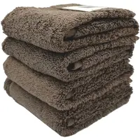 Himla Max gastendoekje walnut 30x50 cm -set van 4