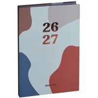 Brepols agenda 2026-2027 - Horizon COLOR CAMO - Schoolagenda - 1 week op 2 pagina's - Stevige omslag - Weekoverzicht - Mint groen - 14.8 x 21 cm