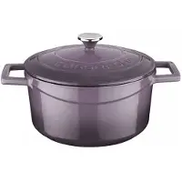 Lava Braadpan - 20 cm - 2.82 liter - Gietijzer - Paars