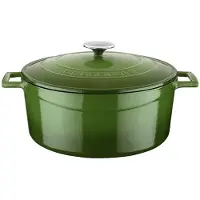 Lava Braadpan - 28 cm - 6.71 liter - Gietijzer - Groen