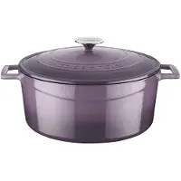 Lava Braadpan - 28 cm - 6.71 liter - Gietijzer - Paars