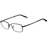 Aucune Optische brillen - FLEXON - BENEDICT 600 - Mat zwart - Maat 53 mm - Neusbrug 17 mm