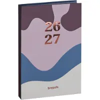 Brepols agenda 2026-2027 - Horizon COLOR CAMO - Schoolagenda - 1 week op 2 pagina's - Stevige omslag - Weekoverzicht - Rose - 14.8 x 21 cm
