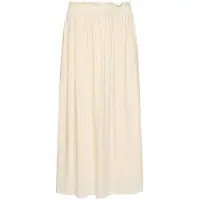 Smashed Lemon Dames rok met elastische taille en midi lengte |