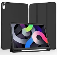 Phreeze Hoesje geschikt voor iPad Air 4/5 10.9 inch 2020/2021/2022 Case Smart Cover Bookcase Hoes met Pencil Vakje Inklapbaar Vouwbaar