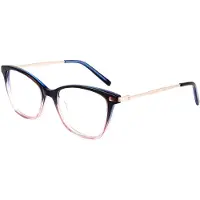 DKNY DK7010 N Crystal navy/peach gradient 53/17/135 WOMAN Brilmonturen