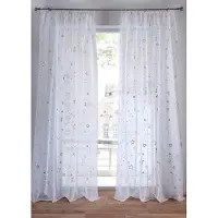 Bonprix Gordijn met glanzende sterren (1 stuk) H/B: 175/140 cm