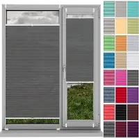 OEM Schattig rolgordijn - Beschermt tegen zonlicht - Biedt privacy - Honingraatstructuur - 20 x 50 cm - Grijs
