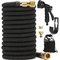 OEM Slanke tuinslang van 30 meter lang, met een zachte drielaagse kern, een flexibele en draaibare slang, en alle schroefkoppelingen zijn gemaakt van hoogwaardig koper.