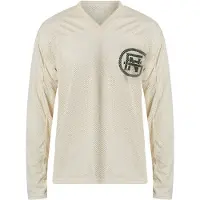 Good For Nothing Shirt stone grey / donkergroen