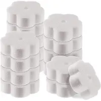 OEM Olie-absorberende schuimspongjes, 9x9x3 cm, bloemvorm, geschikt voor jacuzzi's, zwembaden en spa's