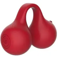 SVibe - Snail Twinn Finger Vibrator - Rood