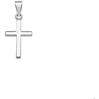 The Jewelry Collection hanger kruis zilver gerhodineerd 1329464