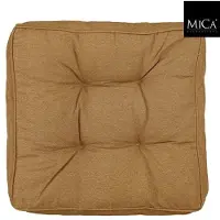 Mica Decorations Como Matraskussen – 47 x 47 x 7 cm – Bruin