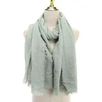 I'm Dutch Sjaal _ Burano - Softgreen - Dames - Viscose - Zomers - Lichtgewicht