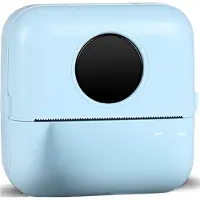 DNA Mini Printer - Fotoprinter - Fotoprinter Voor Smartphone - Labelprinters - Blauw - 9cm x 7cm x 2cm