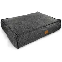 Topmast Hondenkussen Riva - Extra Dik Matras - Antraciet - 80 x 55 x 24 cm