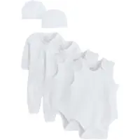 Next - Pasgeboren unisex - 6-delige babypyjama voor prematuurtjes - Wit