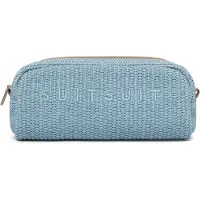 Suitsuit Toilettas dames - Luxe make up organizer - Stijlvolle toilettas - Elegante make up etui - Fusion Toilettassen Borrowed Blue - Blauw