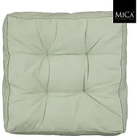 Mica Decorations Como Matraskussen – 47 x 47 x 7 cm – l.groen