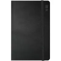 Ryam | Studie Agenda Luxe soft cover | 2026/2027 | Genaaid gebonden | A5 | 18 mnd | Zwart