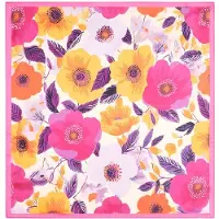 Yehwang Zomersjaal met bloemenmotief