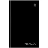 Ryam Studie Agenda Uni 2026/2027 - Zwart - Weekoverzicht - Hardcover - 12 x 19 cm