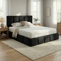 Mörgenn Bed Calma - Luxe Bedframe met Opbergruimte - Black (Anthology 19) - 160x200 cm - Met Basic Hotelmatras