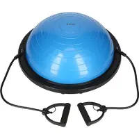 HMS Balansbal met Fitness Elastieken - Blauw