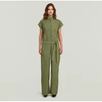 G-Star Summer Jumpsuit - Groen - Dames - M